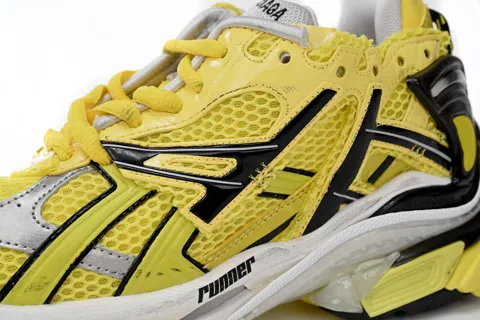 Balenciaga Running Shoes Black/Yellow – photo 8