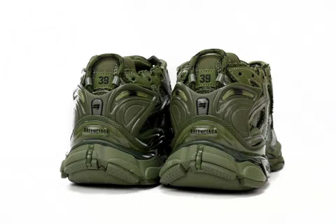 Balenciaga Running Shoes Army Green – photo 4