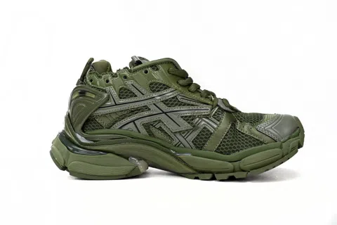 Balenciaga Running Shoes Army Green – photo 3