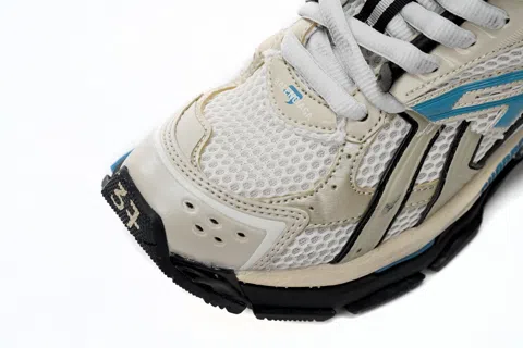 Balenciaga Running Shoes Cream/Grey/Blue – photo 7