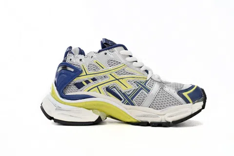 Balenciaga Runner White/Yellow/Blue – photo 3