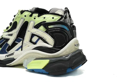 Balenciaga Runner Black/Lemon Green – photo 7