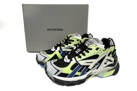 Balenciaga Runner Black/Lemon Green – photo 8