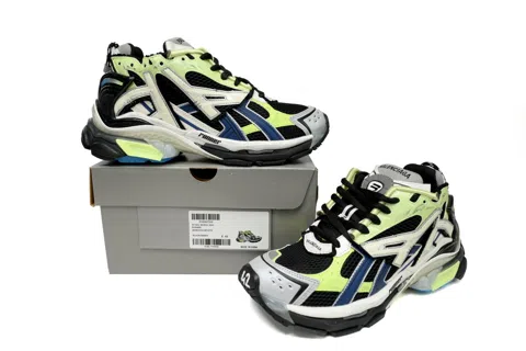Balenciaga Runner Black/Lemon Green – photo 9
