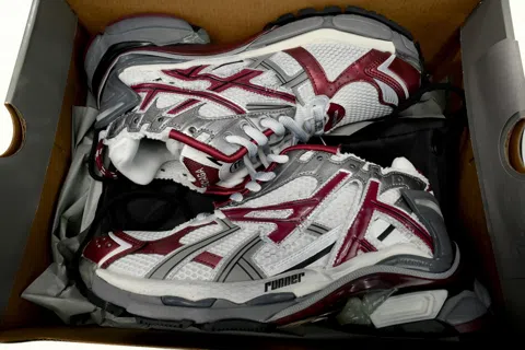 Balenciaga Runner White/Grey/Red – photo 10