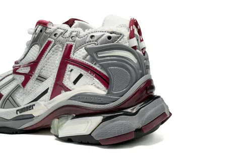 Balenciaga Runner White/Grey/Red – photo 7