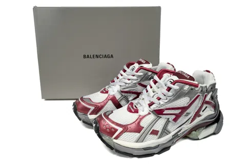 Balenciaga Runner White/Grey/Red – photo 8