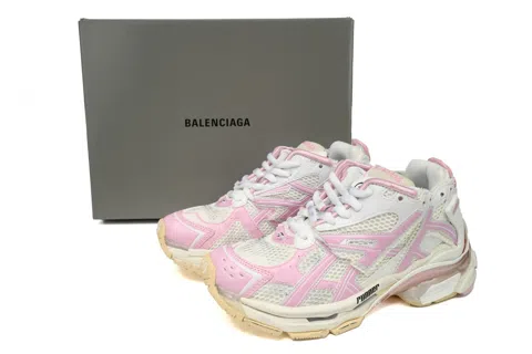 Balenciaga Runner White/Pink – photo 9