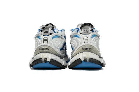 Balenciaga Runner White/Blue – photo 3