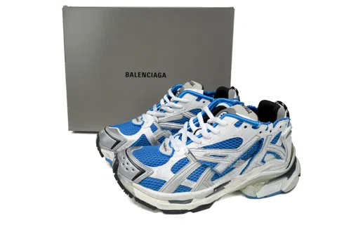 Balenciaga Runner White/Blue – photo 8