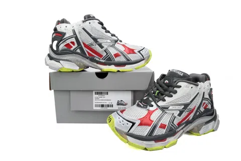 Balenciaga Runner White/Black/Red – photo 6