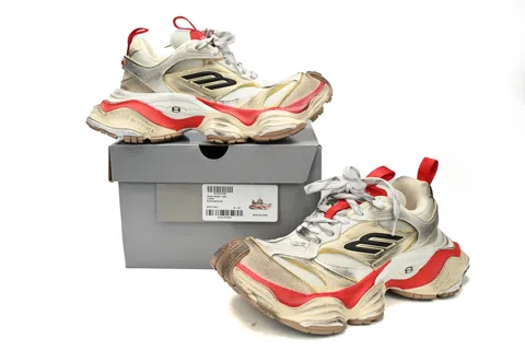 Balenciaga Cargo White/Red – photo 9