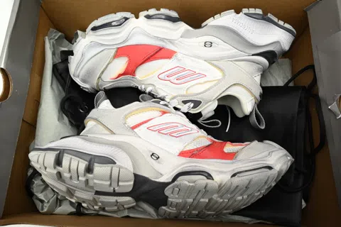 Balenciaga Cargo White/Red – photo 10