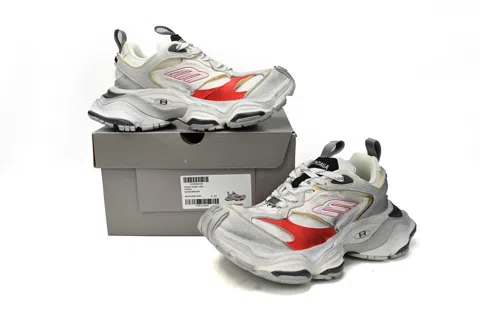 Balenciaga Cargo White/Red – photo 9