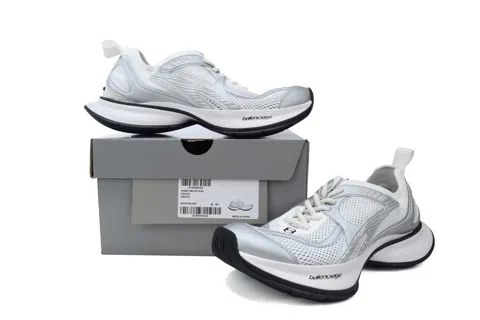 Balenciaga Running Shoes White/Silver – photo 7
