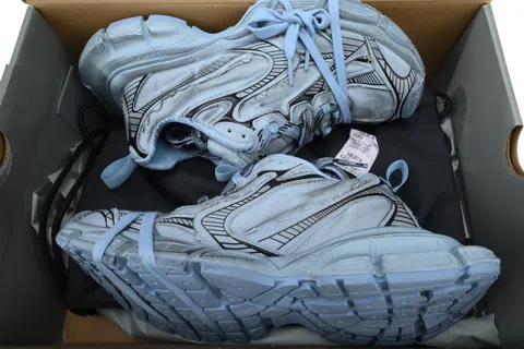 Balenciaga 3XL Blue Canvas – photo 8