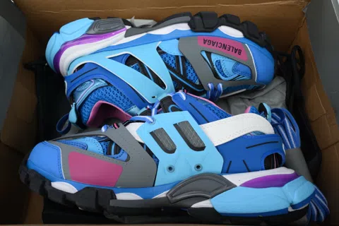 Balenciaga Track Grey/Royal Blue – photo 8