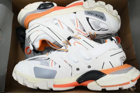 Balenciaga Track LED White/Orange/Red – photo 8