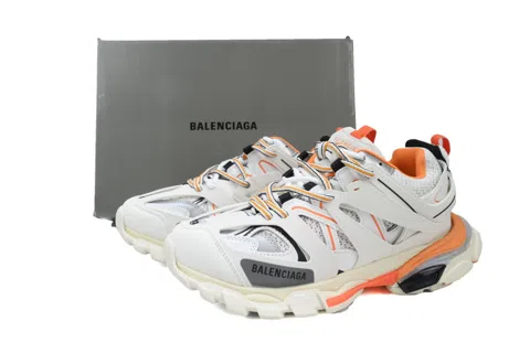 Balenciaga Track LED White/Orange/Red – photo 6