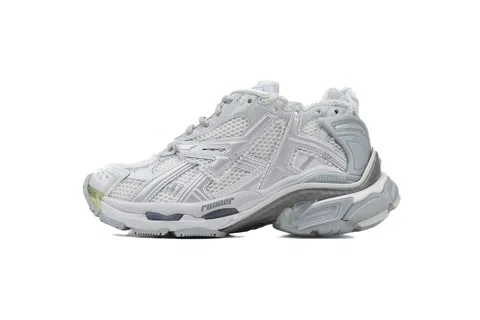 Balenciaga Runner Cream/Light Blue