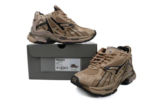 Balenciaga Running Shoes Dark Brown – photo 7