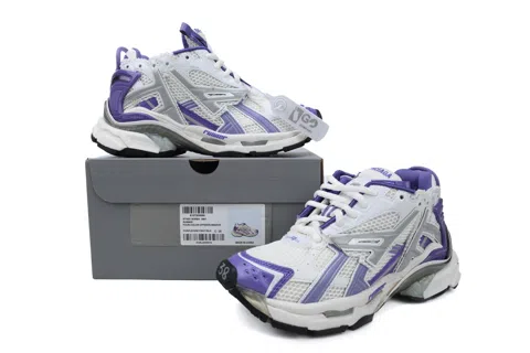 Balenciaga Runner White/Purple – photo 7