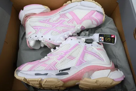 Balenciaga Runner White/Pink – photo 8