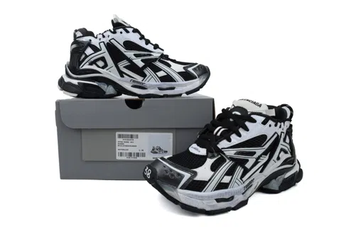 Balenciaga Runner Black/White – photo 7