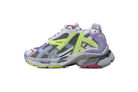 Balenciaga Runner White/Yellow/Purple