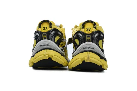 Balenciaga Running Shoes Black/Yellow – photo 3