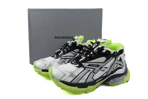 Balenciaga Runner Black/White/Yellow – photo 6