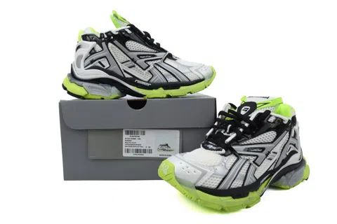 Balenciaga Runner Black/White/Yellow – photo 7