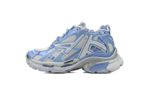 Balenciaga Runner White/Light Blue