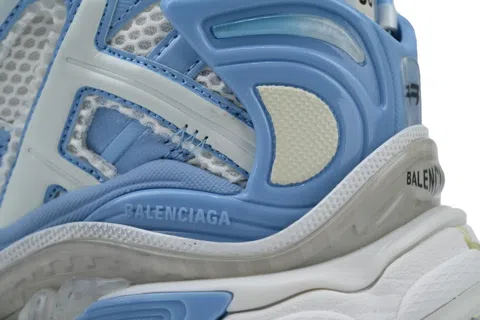 Balenciaga Runner White/Light Blue – photo 5