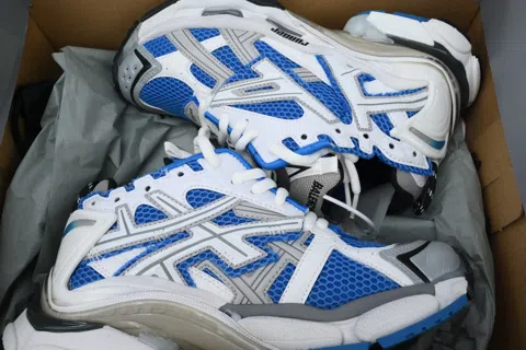 Balenciaga Runner White/Royal Blue – photo 8
