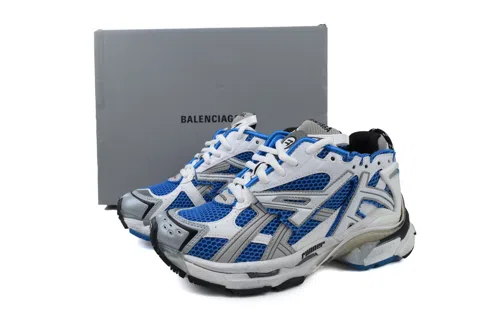Balenciaga Runner White/Royal Blue – photo 6