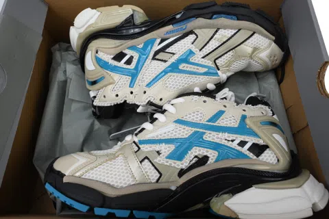 Balenciaga Running Shoes Cream/Grey/Blue – photo 8