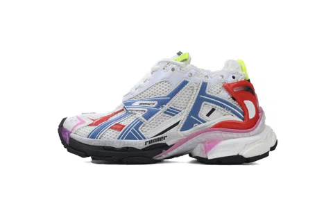 Balenciaga Runner White/Blue/Red