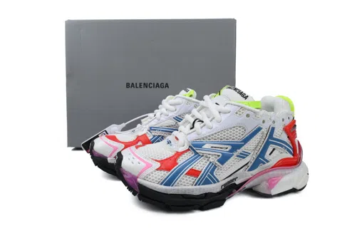 Balenciaga Runner White/Blue/Red – photo 6
