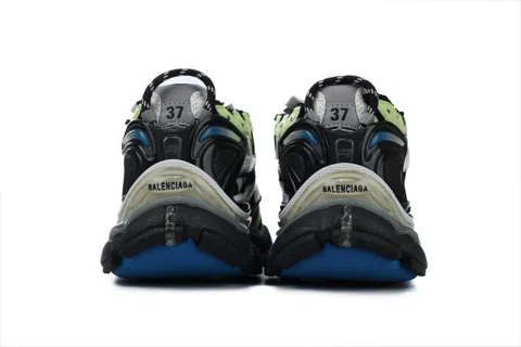 Balenciaga Runner Grey Blue Green – photo 3