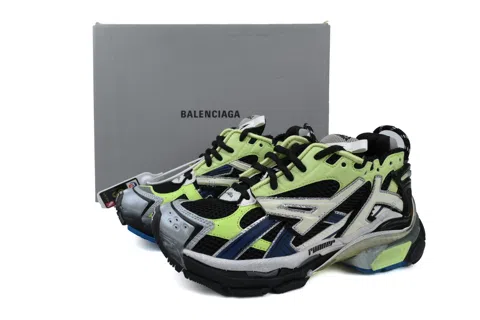 Balenciaga Runner Grey Blue Green – photo 6