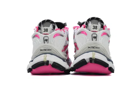 Balenciaga Running Shoes White/Red/Pink – photo 3