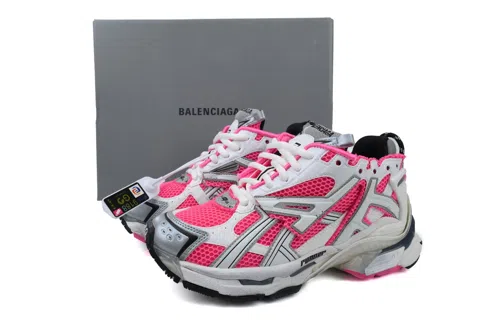 Balenciaga Running Shoes White/Red/Pink – photo 6
