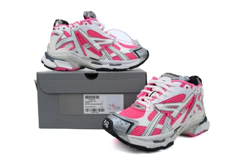 Balenciaga Running Shoes White/Red/Pink – photo 7