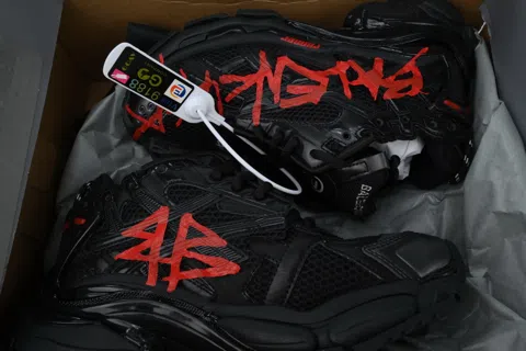 Balenciaga Runner Black/Red – photo 8