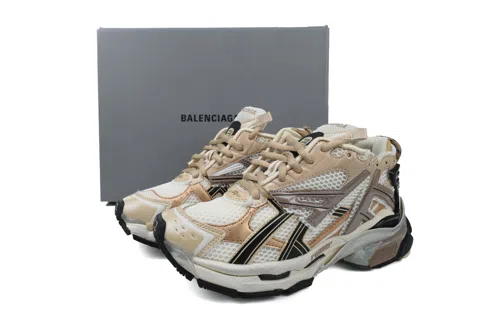 Balenciaga Runner Off-White/Gold – photo 6