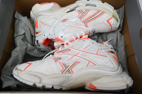 Balenciaga Runner Eggshell Neon Orange – photo 8