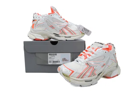 Balenciaga Runner Eggshell Neon Orange – photo 7