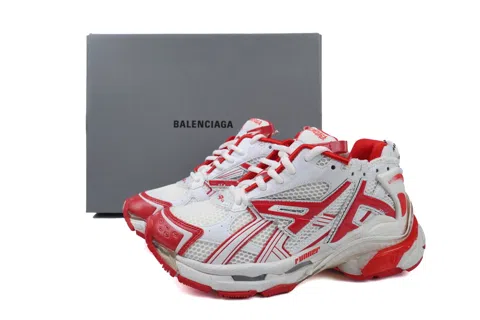 Balenciaga Runner White/Red – photo 6
