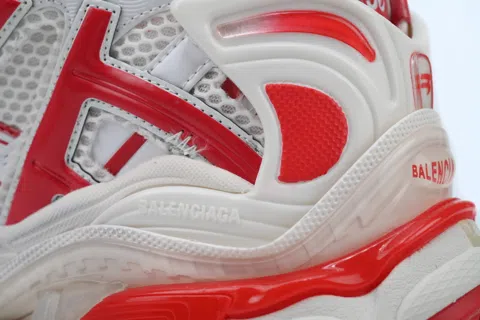 Balenciaga Runner White/Red – photo 5
